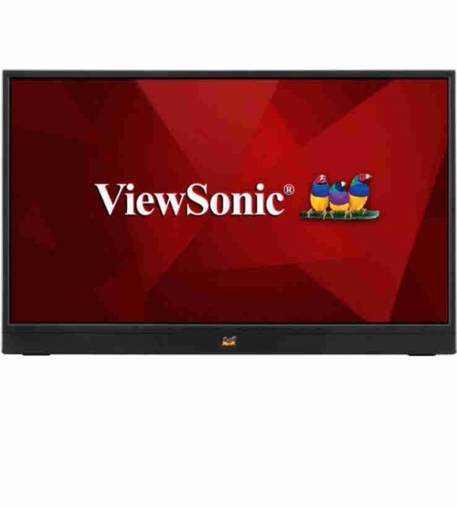 ViewSonic VA1655 16” FULL HD LED BACKLIT DISPLAY SCREEN MONITOR dans Ordinateurs de bureau  à Ville de Montréal