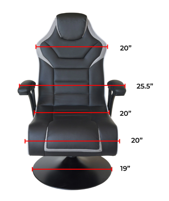 X Rocker Nemesis 2.1 Ergonomic Swivel Gaming Chair in Chairs & Recliners in Mississauga / Peel Region - Image 10