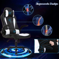 Ergonomic PC Video Game Chair Racing Computer Chair with Lumbar