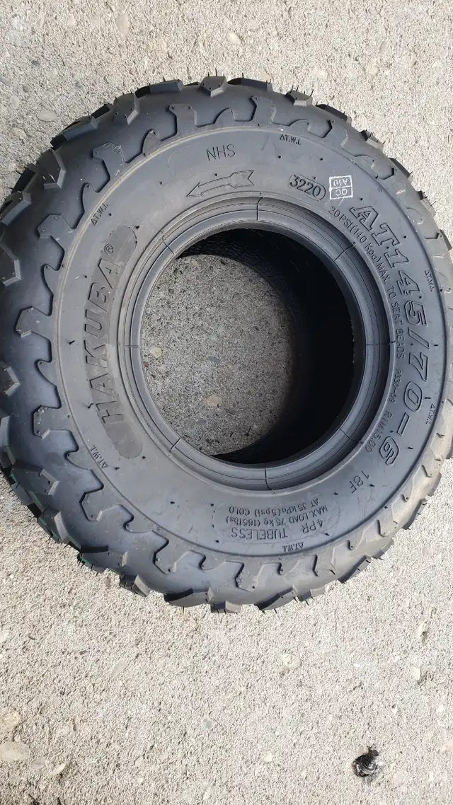 NEW Hakuba 145/70-6 KIDS ATV off-road TIRES 50cc-110cc in ATV Parts, Trailers & Accessories in Brantford - Image 4