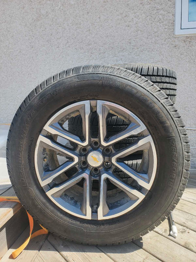 265/60R18 Chevrolet Colorado Rims and Tires