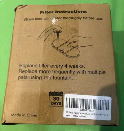 Cat Fountain Filters, View more
