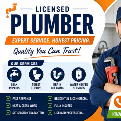 Licensed Plumber – Fast, Affordable Service, View more