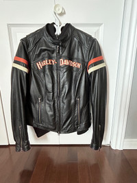 Manteau en cuir Harley Davidson