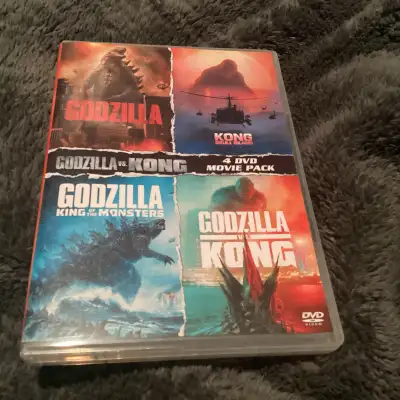 EMPTY GODZILLA VS KONG COLLECTION CASE and 1 movie, View more