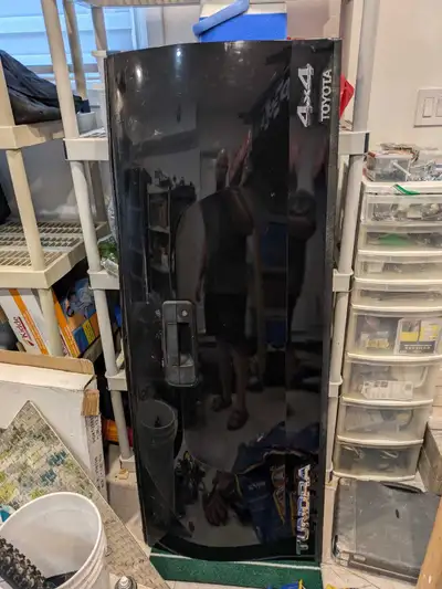 2007-2013 Toyota Tundra tailgate black Has some imperfections but still in good shape $290