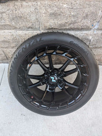 18 inch rims and tires for sale. Less than 3,000 km. 