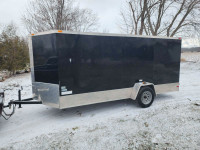 6x 14 enclosed trailer with ramp and 2.5 v nose