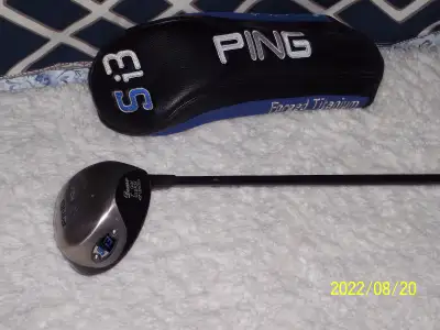 Ping Si3 forged titanium .7 degree flex