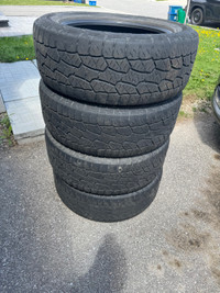 275/55R20 all season tires 