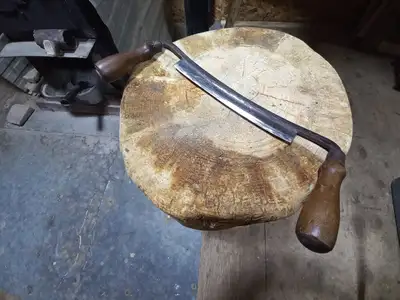 Vintage Woodworking Draw Knife, View more