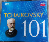 CD Tchaikovski 101, 6 CD Collectors  SET