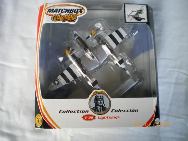 Matchbox collectables P-38 Lightning Diecast63815784573187120