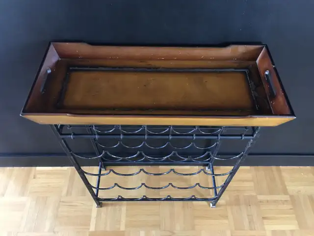 Wine Rack with Removable Serving Tray – 20 Bottles64871933483777121