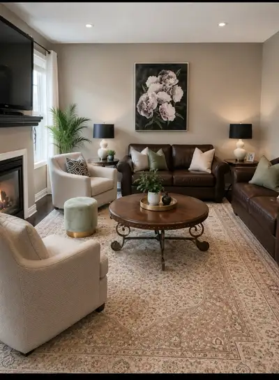Round Wooden Coffee Table, View more