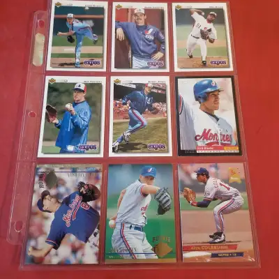 $ 5,- for All-Montreal Expos Baseball Cards, View more
