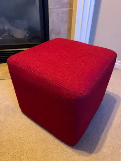 EQ3 Rubix Cube/Ottoman Red Cloth, View more