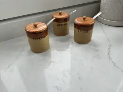 trio de contenus pour sauces vintage, View more