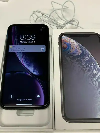 iPhone Xr 64GB Black Brand New Condition Unlocked, View more