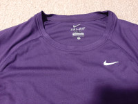 Women's Nike Dri-Fit purple shirt