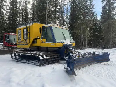 Bombardier BR400 snowcat with passenger cab yellow $45,000 Bombardier BR 400 snowcat with passenger...