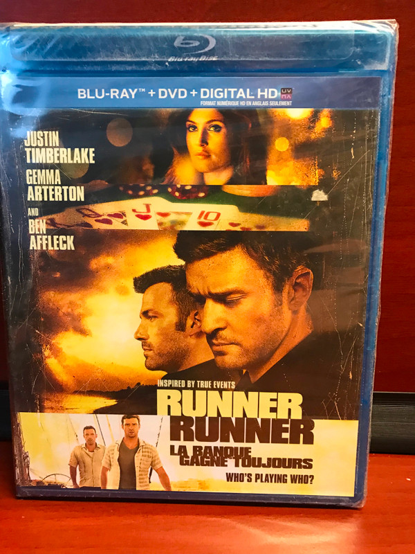 Runner Runner (Blu-ray Disc, 2013) NEW in CDs, DVDs & Blu-ray in Oshawa / Durham Region