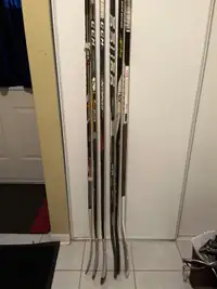 Used hockey sticks Left x 6 