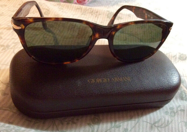 Guaranteed Authentic Giorgio Armani Sunglasses with Hardshell in Other in Petawawa - Image 3