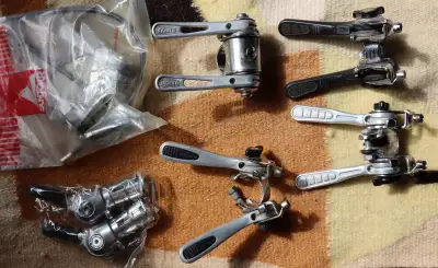VARIOUS VINTAGE USED/NEW bicycle shifters (Please Read), View more