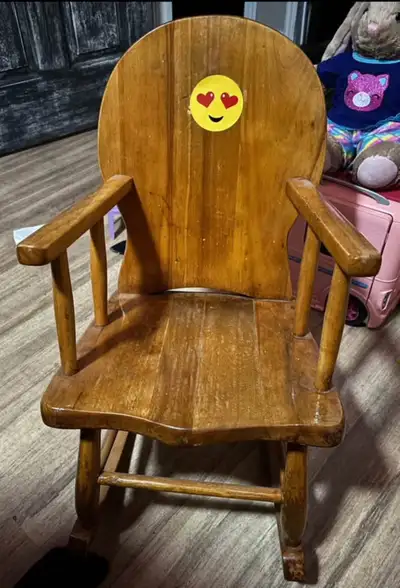 kids wooden rocking chair , View more