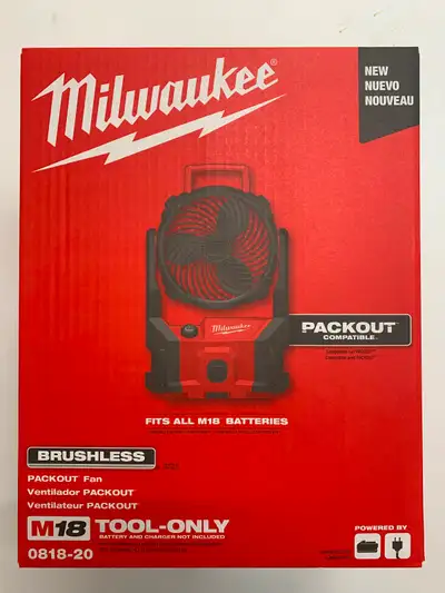 MILWAUKEE M18 PACKOUT FAN, View more
