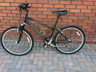 Bike is in excellent condition hardly used. Suitable for kids