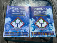 Toronto Maple Leafs Baseball Club Programs