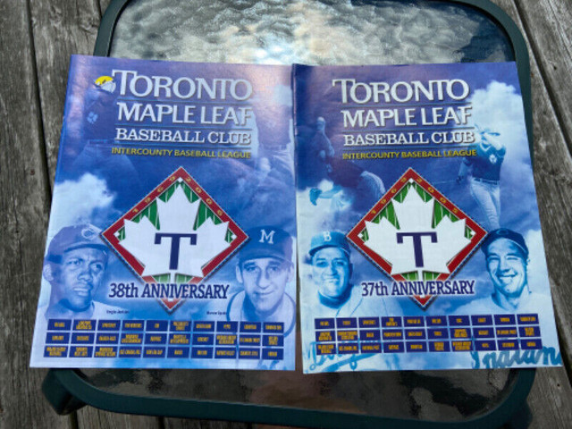 Toronto Maple Leafs Baseball Club Programs in Arts & Collectibles in St. Catharines
