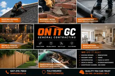 roofing and general contracting , View more