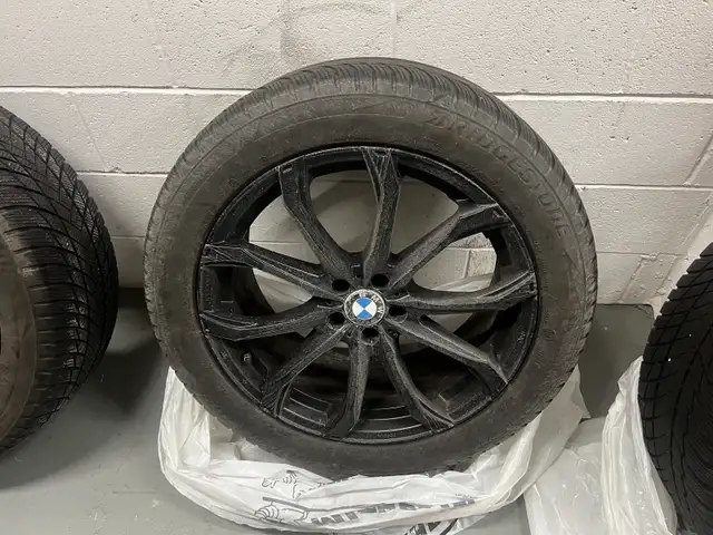 20" OEM BMW Wheels + Winter Tires & TPMS (X5 / X6) in Tires & Rims in City of Toronto - Image 8