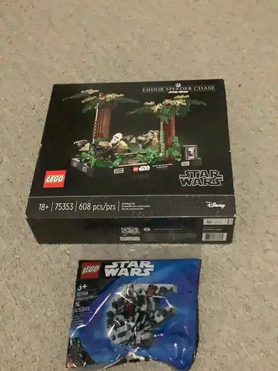 Both new and sealed and not separating. Pickup on the west end by Lewis estates.