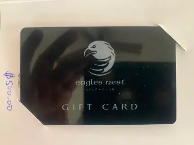 Eagles Nest Golf Club $500 Gift Card, View more