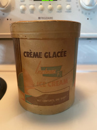 Contenant crème glacée Leclerc  Granby 