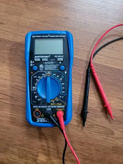 Mastercraft Deluxe Digital volt meter , View more