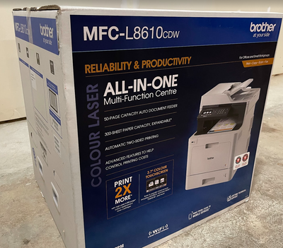 Brother MFC-L8610CDW All-In-One Color Laser Printer, View more