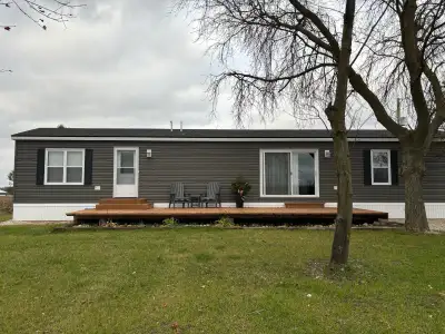 2023 Northlander Mobile Home for sale 4 seasons 65x14 2 bed 1 bath Laundry room Full kitchen with di...