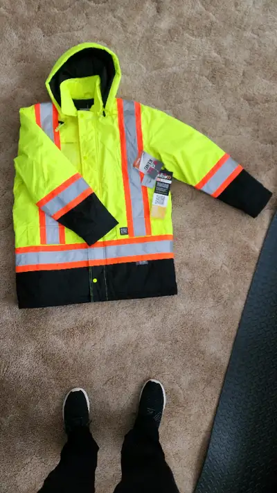 Work king lined insulated parka, View more