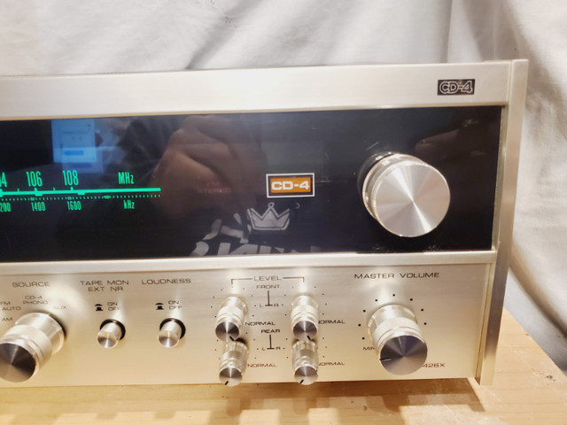 Vintage JVC 4VR-5426X 4 Channel Receiver 160 Watts in Stereo Systems & Home Theatre in Mississauga / Peel Region - Image 3