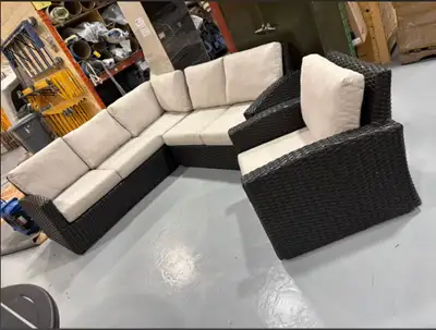 Ratana Outdoor Sectional and Chair, View more