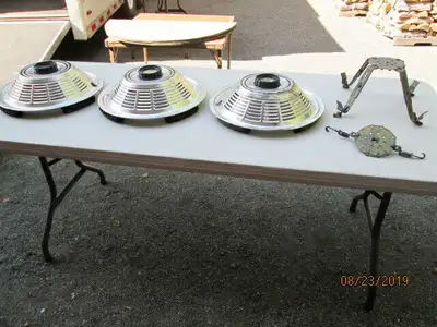 3 - 16" Wheel Covers for Motorhome. 3 for $25.00 Phone: 506-856-7019