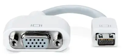 NEW Apple mini-VGA to VGA connector, View more