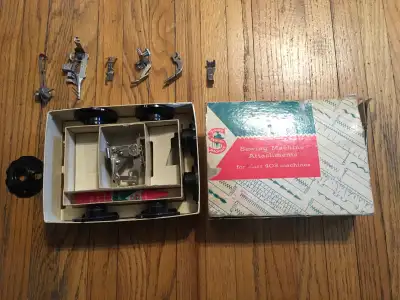 Various Vintage Singer Sewing Machine Attachments for Class 403 Machines