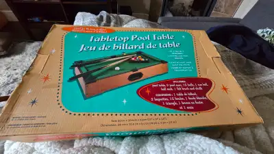 Tabletop Pool Table, View more