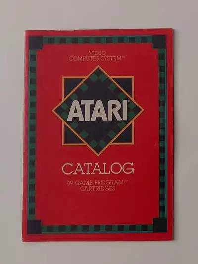 Video  Computer  System  Atari  Catalog, View more